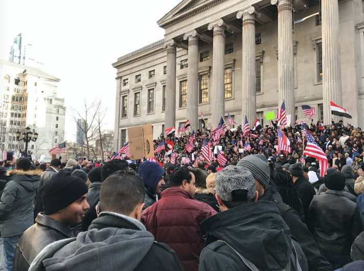 Yemeni-Americans protest