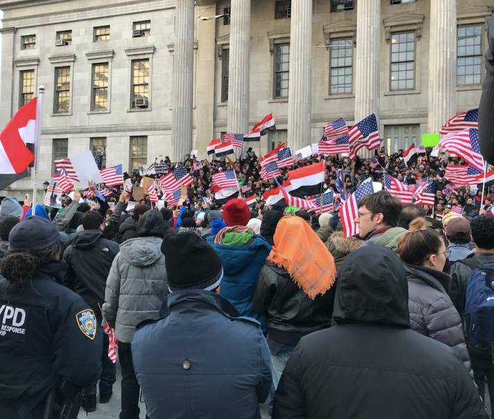 Yemeni-Americans protest