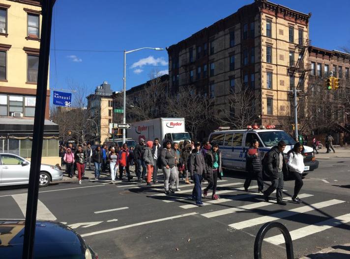 Bomb Scare at Millennium Brooklyn High School