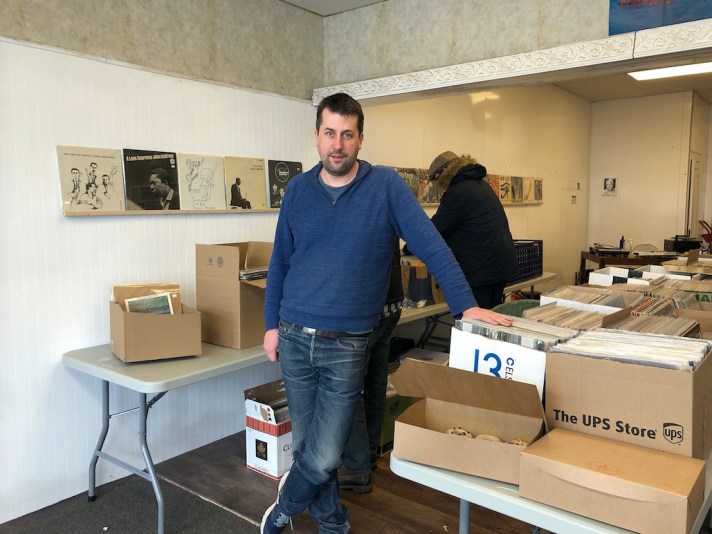 Michael Wynne, owner of Outsider Records & Hedge Fund